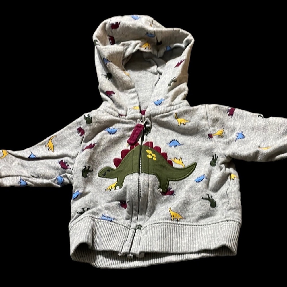 ⭐️4/$20⭐️ Dinosaur Zip-up Hoodie Newborn